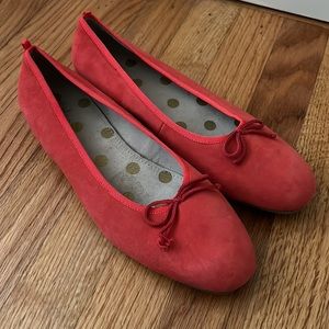 Boden High Cut Ballerinas Coral Size 39 1/2 - 8 / 8.5